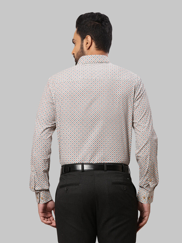 Raymond Beige Formal Shirt