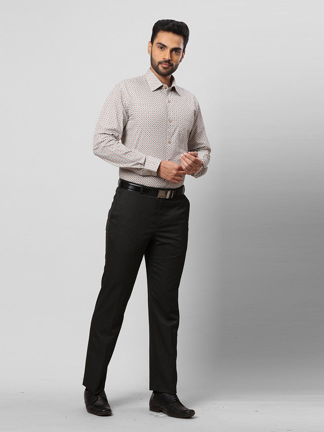 Raymond Beige Formal Shirt