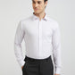 Raymond Men Black Stripe Slim Fit Cotton Shirts