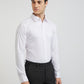 Raymond Men Black Stripe Slim Fit Cotton Shirts