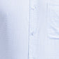 Raymond Men Blue Structure Slim Fit Cotton Shirt