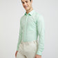 Raymond Green Checks Slim Fit Full Sleeve Cotton Shirt