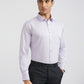 Raymond Purple Structure Slim Fit Cotton Formal Shirt