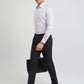 Raymond Purple Structure Slim Fit Cotton Formal Shirt