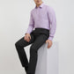 Raymond Purple Structure Slim Fit Cotton Formal Shirt