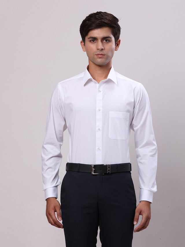 Raymond White Formal Shirt