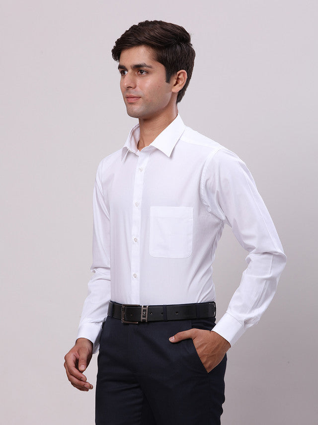 Raymond White Formal Shirt