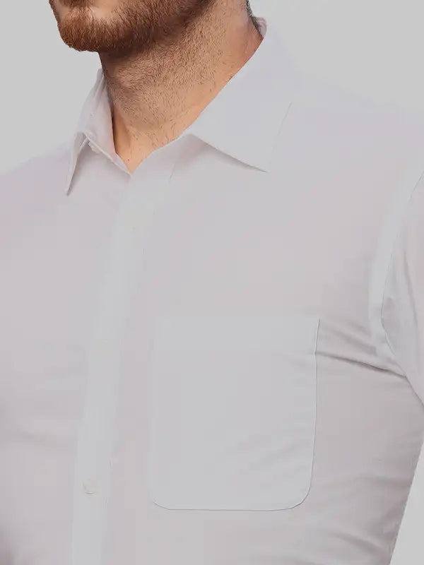 Men Slim Fit Blue Shirt