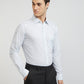 Men Slim Fit Light Blue Shirt