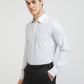 Men Slim Fit Light Blue Shirt