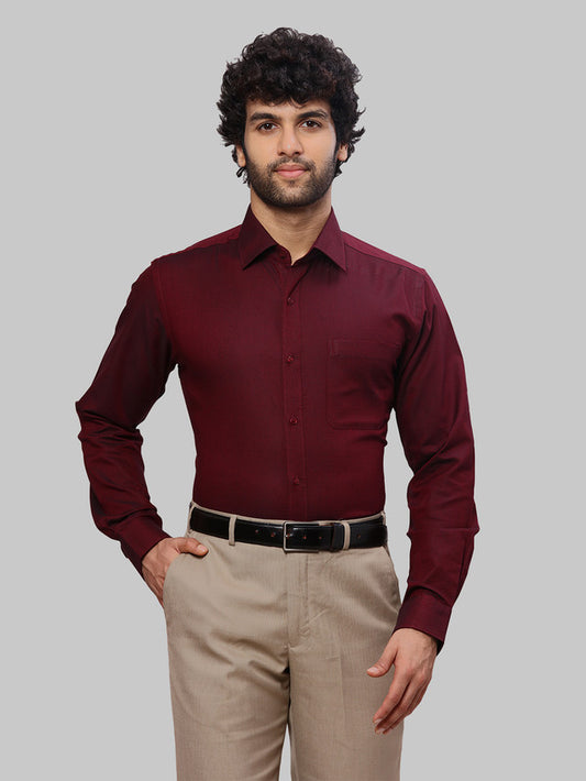 Raymond Maroon Shirt 