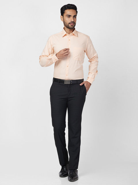 Raymond Orange Formal Shirt 