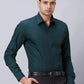 Men Red Slim Fit Solid Cotton Shirts