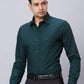 Men Red Slim Fit Solid Cotton Shirts