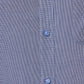 Raymond Men Blue Slim Fit Structure Formal Shirt