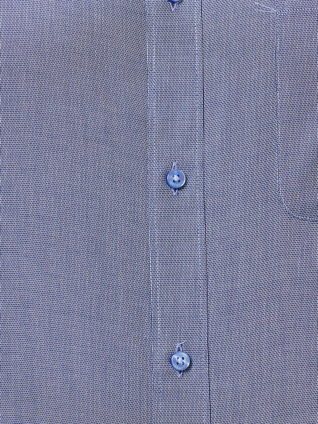 Raymond Men Blue Slim Fit Structure Formal Shirt
