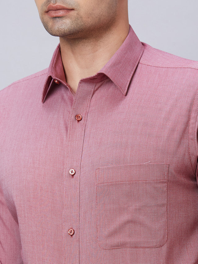 Raymond Red Formal Shirt