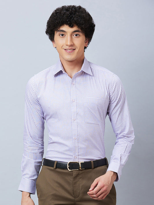 Raymond Purple Formal Shirt