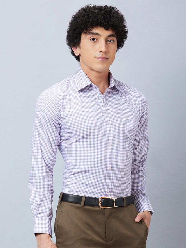 Raymond Purple Formal Shirt