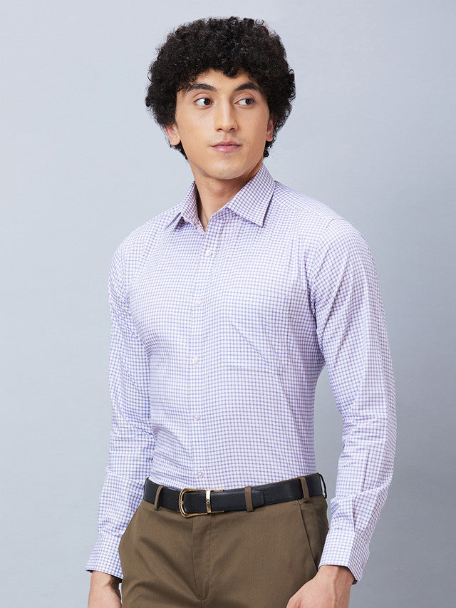 Raymond Purple Formal Shirt