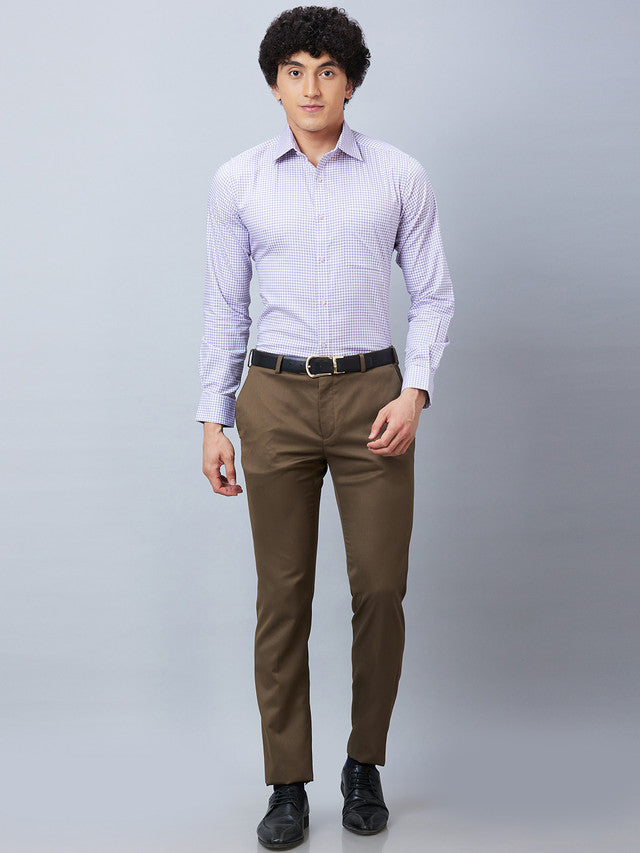 Raymond Purple Formal Shirt