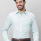 Raymond Men Red Structure Slim Fit Cotton Shirts