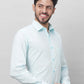 Raymond Men Red Structure Slim Fit Cotton Shirts