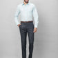Raymond Men Red Structure Slim Fit Cotton Shirts