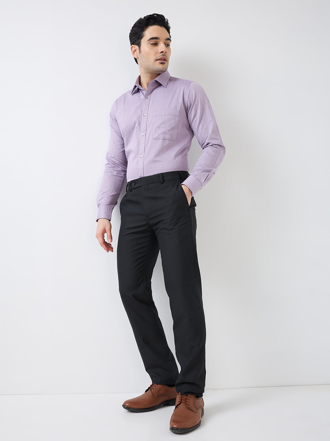 Raymond Purple Shirt 