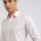 Raymond Men Pink Structured Slim Fit Cotton Formal Shirt