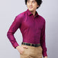 Raymond Red Formal Shirt 