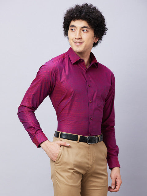 Raymond Red Formal Shirt 