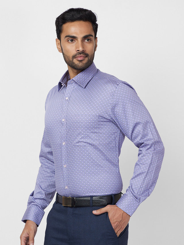 Raymond Purple Formal Shirt