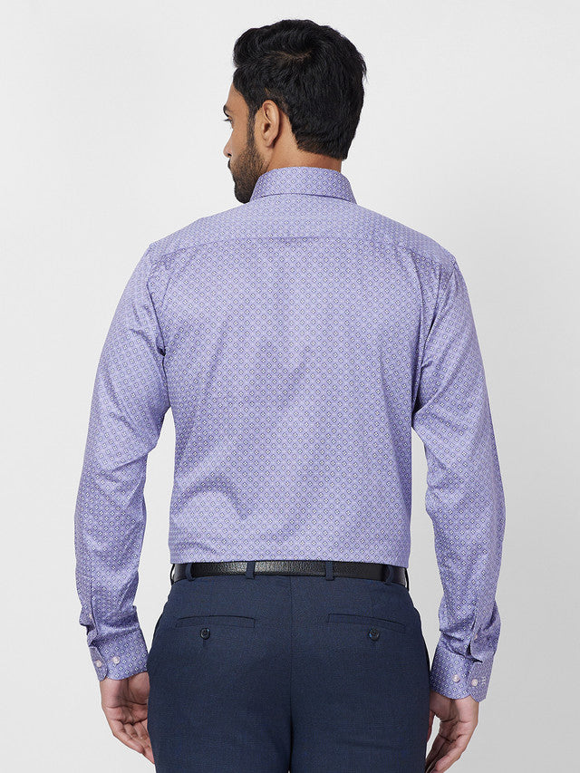 Raymond Purple Formal Shirt