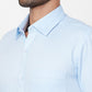 Raymond Men Blue Regular Fit Structured Shirt