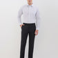 Raymond Men Blue Slim Fit Printed Formal Shirt
