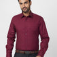 Raymond Maroon Formal Shirt