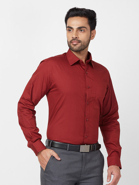 Raymond Red Formal Shirt