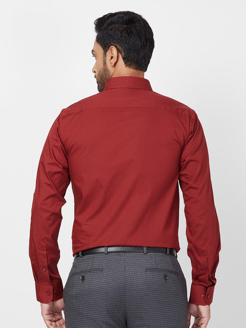 Raymond Red Formal Shirt