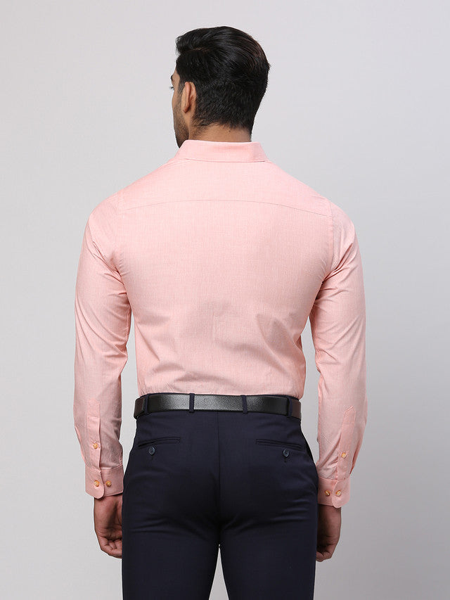 Raymond Orange Formal Shirt