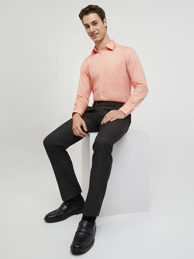 Raymond Orange Formal Shirt