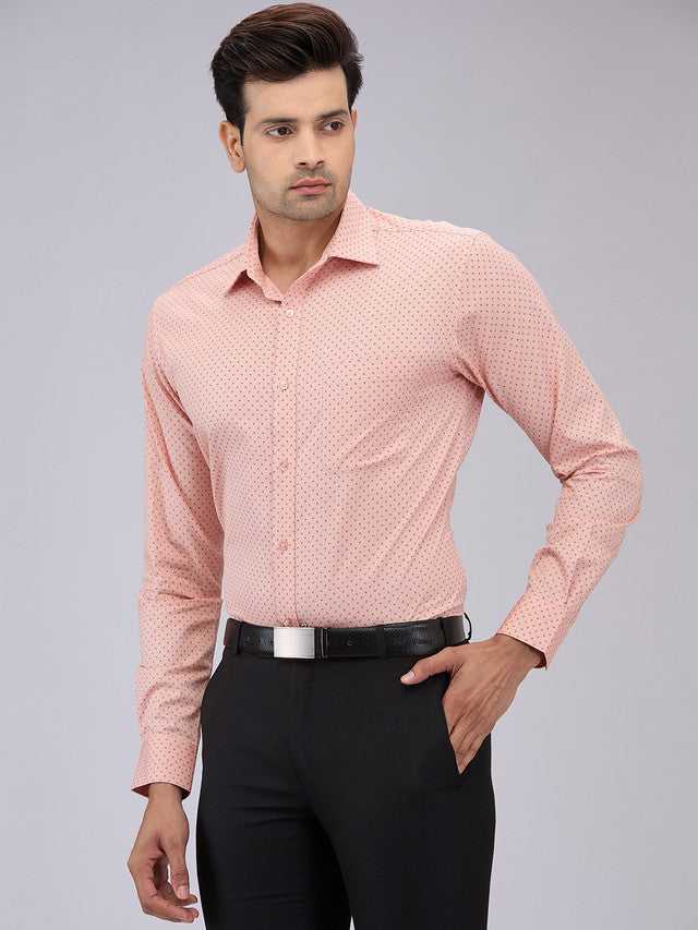 Raymond Orange Formal Shirt