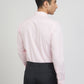 Raymond Men Pink Striped Cotton Formal Shirt