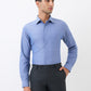 Raymond Men Blue Slim Fit Solid Formal Shirt