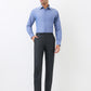 Raymond Men Blue Slim Fit Solid Formal Shirt