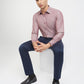 Raymond Men Red Slim Fit Solid Formal Shirt