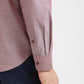 Raymond Men Red Slim Fit Solid Formal Shirt