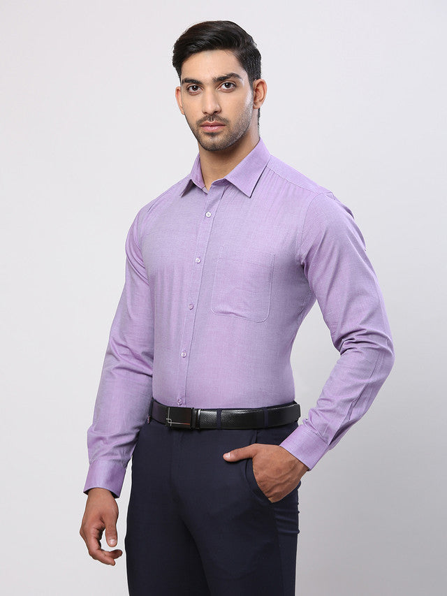 Raymond Purple Formal Shirt