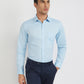 Raymond Men Blue Slim Fit Structured Shirt