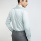 Raymond Grey Solid Slim Fit Cotton Formal Shirt